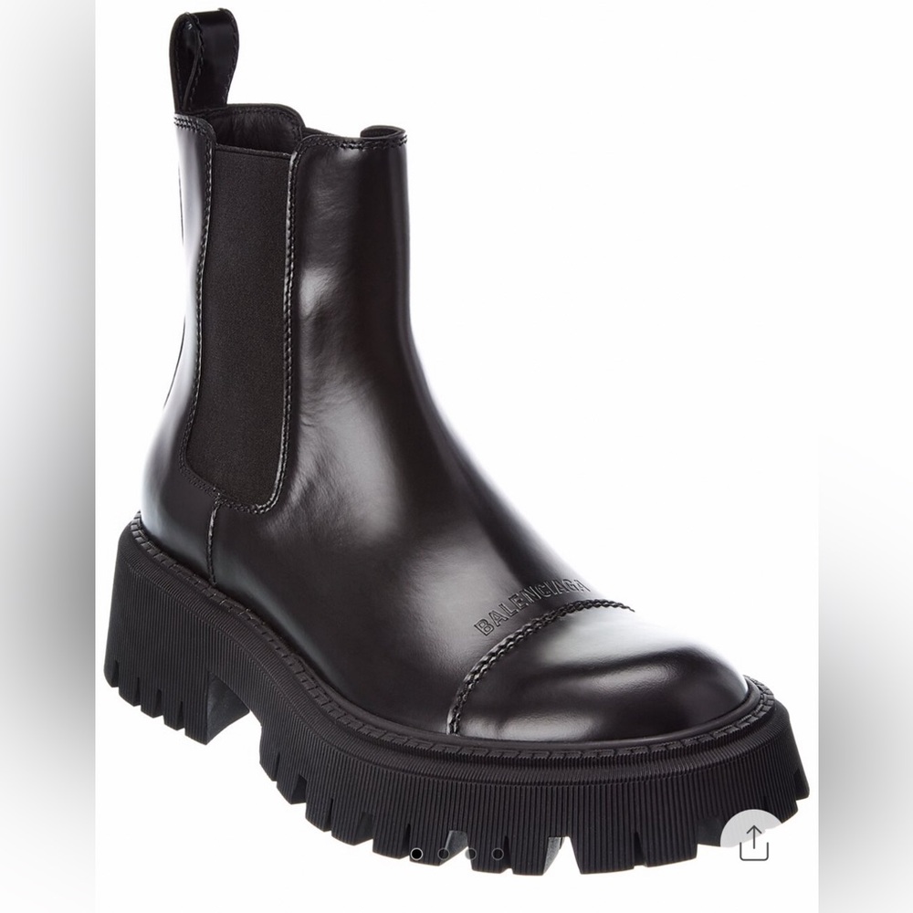 BALENSIAGA tractor leather boots size 39